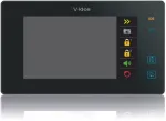 VIDOS DUO M1021B-2 videofoni monitor, 7" TFT LCD puuteekraan 800x480, 2-juhtmeline, microSD