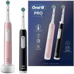 Elektriline hambahari Oral-B Pro 1 Duo &mdash; must/roosa, 2 puhastusrežiimi