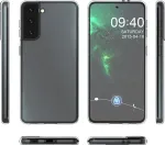 CYOO &uuml;li&otilde;huke silikoonkate Samsung Galaxy S21+ 5G jaoks (SM-G996F) - l&auml;bipaistev CY122244