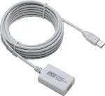 EXSYS EX-1401 aktiivne USB 2.0 pikenduskaabel 5m USB-A isane-pesapoole signaali regenereerimisega