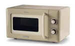 Ariete Vintage Line 3960 Vintage mikrolaineahi, 800W, mahutavus 20L, 3 funktsiooni, 5 k&uuml;psetustaset, taimer, beež