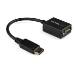 StarTech.com DisplayPort VGA-adapter &ndash; aktiivne DP-VGA-muundur &ndash; 1080p video &ndash; DisplayPort-sertifitseeritud &ndash; DP/DP++ allikas VGA-kuvarile kaabeladapteri pistik &ndash; lukustuva DP-pistikuga