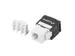 Keystone moodul RJ45 - LSA UTP cat.6a 180 kraadi paigalduskarbile
