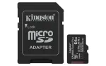 Kingston Technology 64GB microSDXC Canvas Select Plus Gen3 100MB/s A1-kaart + adapter