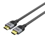 Unitek C11093RGY01-1.5M 8K LUX HDMI 2.1 kaabel, 1,5 m, 48 Gbit/s, 8K@60Hz, punutud, kullatud, must-hall