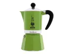 Bialetti Rainbow Moka pot Must, Roheline