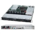 Super Micro Supermicro SC815 TQC-R706WB2 - rack - rack-mountable - 1U - Extended ATX - SATA/SAS - Hot-Swap 750 vatti - must (CSE-815TQC-R706WB2)
