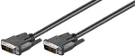 Microconnect MONCCS2 DVI-kaabel 2 m DVI-D Must