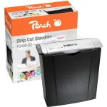 Paberipurustaja PEACH PS400-02, ribapurus, 22 cm t&ouml;&ouml;laius, 7 mm l&otilde;ige, must/h&otilde;bedane