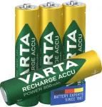 VARTA HR03 AAA laetav aku Accu Power 800 mAh 56703 laetavad patareid 4 tk Roheline