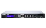 QNAP QGD-1600P Hallatav Gigabit Ethernet (10/100/1000) Toite Etherneti (PoE) kaudu 1U Must, Hall