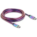 DeLOCK USB-kaabel USB 2.0 2m USB C mitmev&auml;rviline 81116