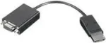 Lenovo DisplayPort to VGA adapterkaabel, 20 cm, FRU 57Y4141