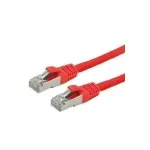 VALUE S/FTP-(PiMF-) harukaabel Cat.6, LSOH, punane, 0,5 m (21.99.1221)