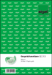 Business form Sigel GE513 A5 roheline 50 sheets