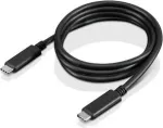 Lenovo 03X7610 USB-kaabel 1 m USB C Must