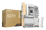 GIGABYTE X870E AERO X3D WOOD emaplaat &ndash; toetab AMD Ryzen 9000 protsessoreid, 16+2+2 faasiline digitaalne VRM, kuni 9000 Hz DDR5 (OC), 2xPCIe 5.0 + 2xPCIe 4.0, Wi-Fi 7, 5GbE LAN, USB 4