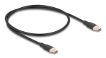 DeLOCK USB-kaabel USB 2.0 0,5 m USB-C Must 81237