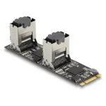 DeLOCK muundur M.2 2280 Key B+M isane 8 &times; SATA-le