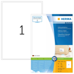 Aadressisildid Premium HERMA A4 199,6x289,1 mm valge paber matt 100 tk