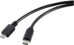 Renkforce RF-5720396 USB-kaabel Must
