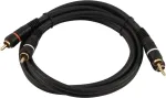 RCA (Cinch) helikaabel Omnitronic 30209352 2x2 0,3 m