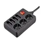 Hama 00108868 pikendusjuhe 1,4 m 7 vahelduvvoolupistikut Siseruumides Must