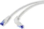 Renkforce RJ45 RJ45 &uuml;henduskaabel CAT 6a S/FTP 10,00 m Hall allapoole nurga all (RF-4892538)