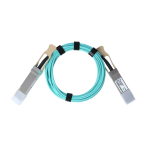 BlueOptics InfiniBand / fiiberoptiline kaabel QSFP56&ndash;QSFP56, 5 m, akvamariinv&auml;rv