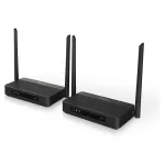 Juhtmevaba HDMI KVM pikenduskomplekt DIGITUS DS-55360 &mdash; saatja ja vastuv&otilde;tja, juhtmevaba, 100 m, 4K/60 Hz, HDMI, USB-A/USB-C