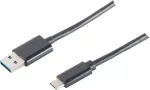 USB-kaabel S/CONN 14-10006 USB 3.2 Gen 1 1 m USB A USB C Must