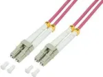 LogiLink FP4LC11 fiiberoptiline kaabel 100 m OM4 roosa (FP4LC11)