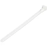 StarTech.com 6 tolli (15 cm) korduvkasutatavad kaablisidemed &ndash; 1/4 tolli (7 mm) laiad, kimbu l&auml;bim&otilde;&otilde;t 1-3/8 tolli (35 mm), t&otilde;mbetugevus 50 naela (22 kg), vabastatavad nailonsidemed, sise-/v&auml;listingimustes, 94V-2/UL-loetletud, 100 pakk &ndash; valge