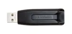 Verbatim V3 - USB 3.0 m&auml;lupulk 128 GB - Must, 128 GB, USB Type-A, 3.2 Gen 1 (3.1 Gen 1), 80 MB/s, liuguriga, must