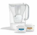 Kannuveefilter Brita Style Essential 2.4L l&auml;bipaistev valge