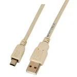 EFB Elektronik K5250.1,5V2 USB 2.0 kaabel A&ndash;Mini-B (5-kontaktne), 1,5 m, hall
