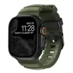 NOMAD Rocky Point rihm Apple Watchile 46mm/49mm roheline-must