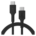 GREEN CELL USB-C to USB-C PowerStream 100W Punutud Kaabel 1,2 m Must
