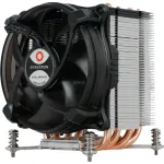 Dynatron Inter-Tech Q-6 - Protsessori &otilde;hkjahuti - K&otilde;rge kvaliteet - (LGA1700 jaoks) - Alumiiniumribid - 92 mm (Q6)