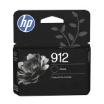 HP 912 Must originaal tindikassett (6,5 ml) OfficeJet 8010/Pro 8020 seeria jaoks