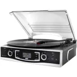 Soundmaster PL590SW Stereo S&uuml;steem Plaadim&auml;ngija DAB+, FM, AUX, USB, Salvestusfunktsioon, Must