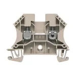 Weidm&uuml;ller l&auml;biv klemmliist, kruvi&uuml;hendus, 4 mm&sup2;, 32 A, 800 V, beež, DIN-siini kinnitus, 100 tk
