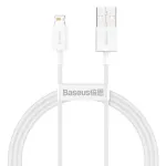 Baseus Superior Series USB-A - Lightning kaabel, 2,4 A, 2 m, valge (CALYS-C02)
