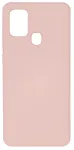 Evelatus Samsung Galaxy A21s Nano Silicone Case Soft Touch TPU Beige