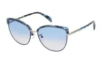 TOUS Naiste P&auml;ikeseprillid STO436570SN9 Havana Pruun Atsetaatraam Pruuni Gradientl&auml;&auml;tsedega 57mm
