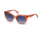 JUST CAVALLI Naiste P&auml;ikeseprillid JC836S-66W Havana Liblikakujuline Atsetaatraam Pruuni Gradientklaasiga 56/18/140 mm