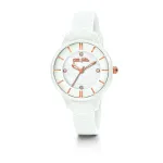Folli Follie Heart4Heart naiste kell WF15P027ZSW 28mm h&otilde;bedane roostevaba teras