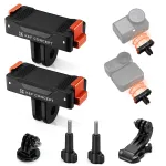 KF 2-pakk magnetiline kiirvabastusega kinnitus DJI Osmo Action 6 / Nano, GoPro ja 1/4 tolli jaoks (KF12.0029)