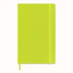 Moleskine Classic Notebook Large Lined Myrtle Green Flexible Cover A5