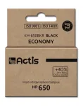 Actis KH-650BKR tindikassett, asendus HP 650 CZ101AE jaoks, must, 15 ml